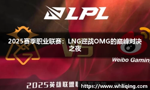 2025赛季职业联赛：LNG迎战OMG的巅峰对决之夜