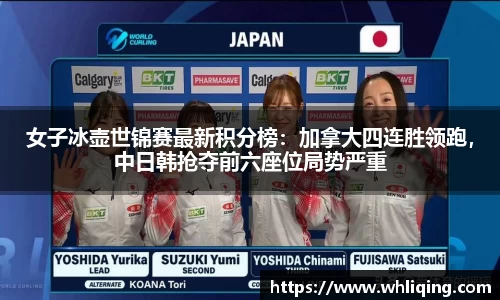 女子冰壶世锦赛最新积分榜：加拿大四连胜领跑，中日韩抢夺前六座位局势严重